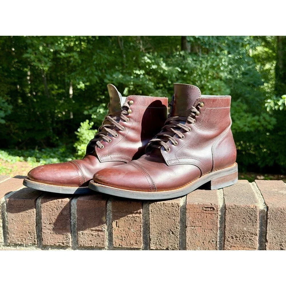 Thursday Boot Men's Captain Boots Classic Brown Size 11.5 Worn Twice!!